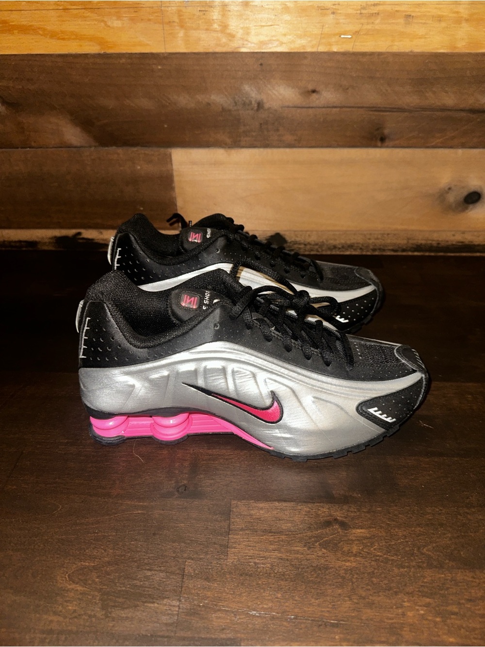 Nike Women’s Black, Silver & Pink Running Shoes